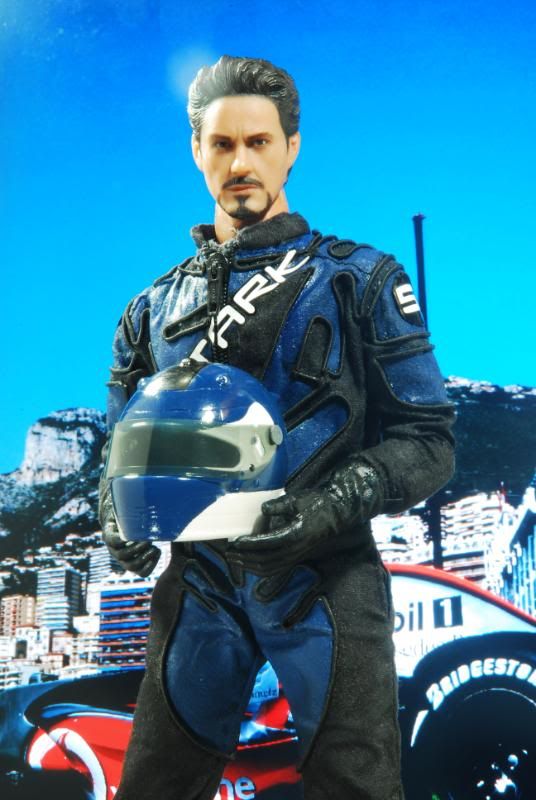 Monaco Race track suit Tony Stark